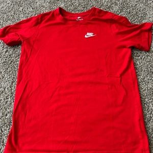 Boys Red Nike Tshirt